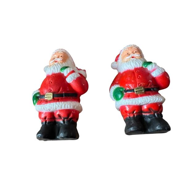 Vintage Christmas Holiday Tree Light Covers Lot Snowmen Bears Sports Santa READ - Picture 5 of 9